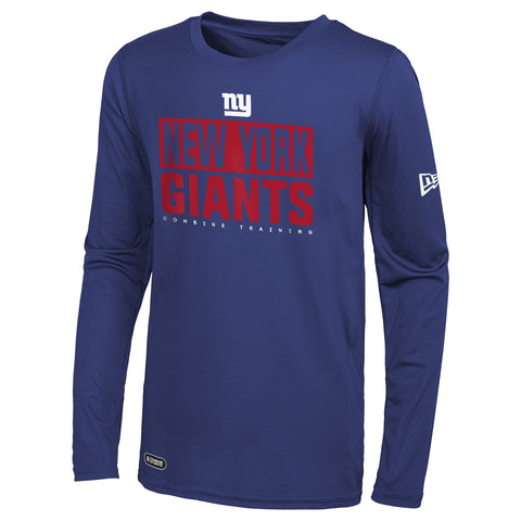 New Era NFL Men's New York Giants Off-Side Long Sleeve T-Shirt