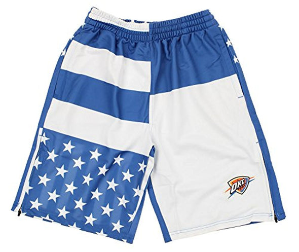 Zipway NBA Men's Oklahoma City Thunder Flag Athletic Shorts