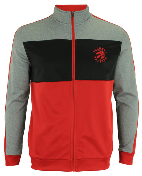 OuterStuff NBA Youth Toronto Raptors Performance Full Zip Stripe Jacket