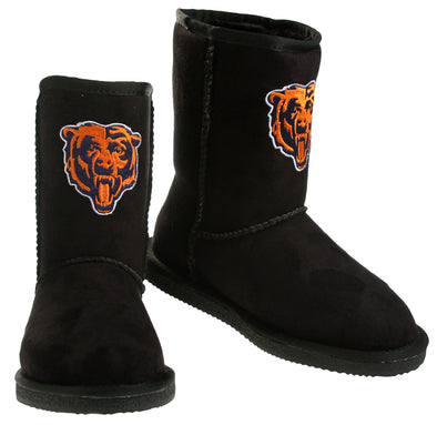 Cuce Shoes NFL Women's Chicago Bears The Ultimate Fan Boots Boot - Black
