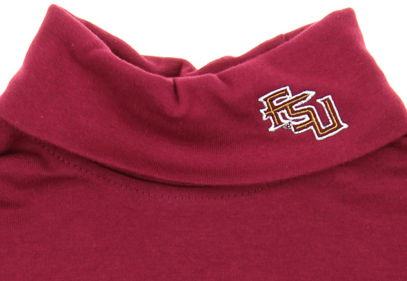 NCAA Kids Florida State Seminoles Long Sleeve Turtleneck Shirt, Garnet