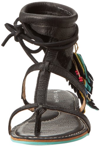Koolaburra Women's Roquel Indian Gladiator Sandals - Black