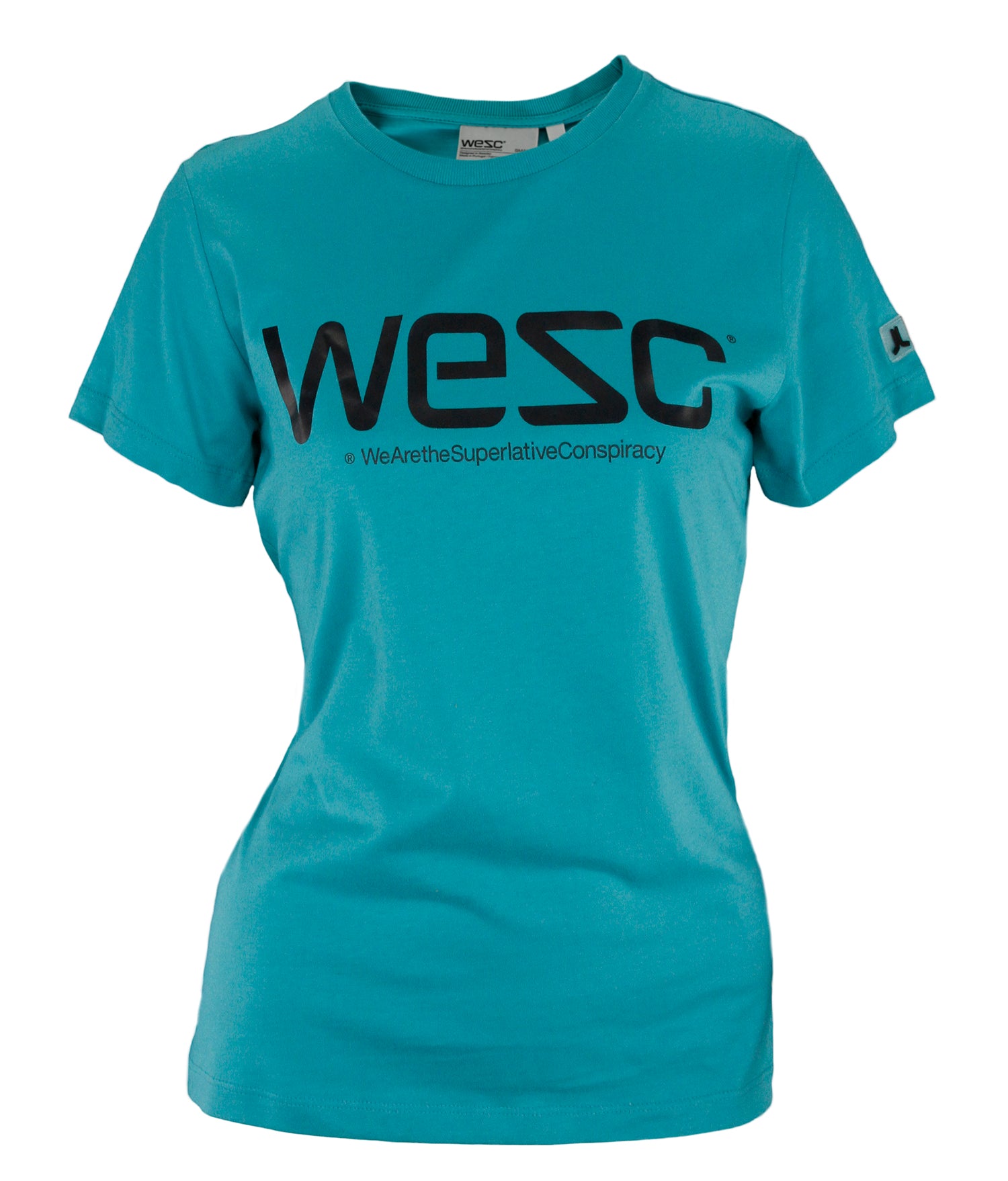 Wesc Women's Short Shirt Logo Tee - Color – Fanletic