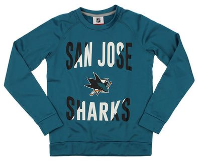 Outerstuff NHL Youth/Kids San Jose Sharks Performance Fleece Sweatshirt