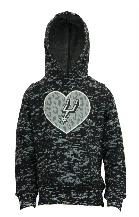 NBA Youth Girls San Antonio Spurs Fleece Hoodie, Green