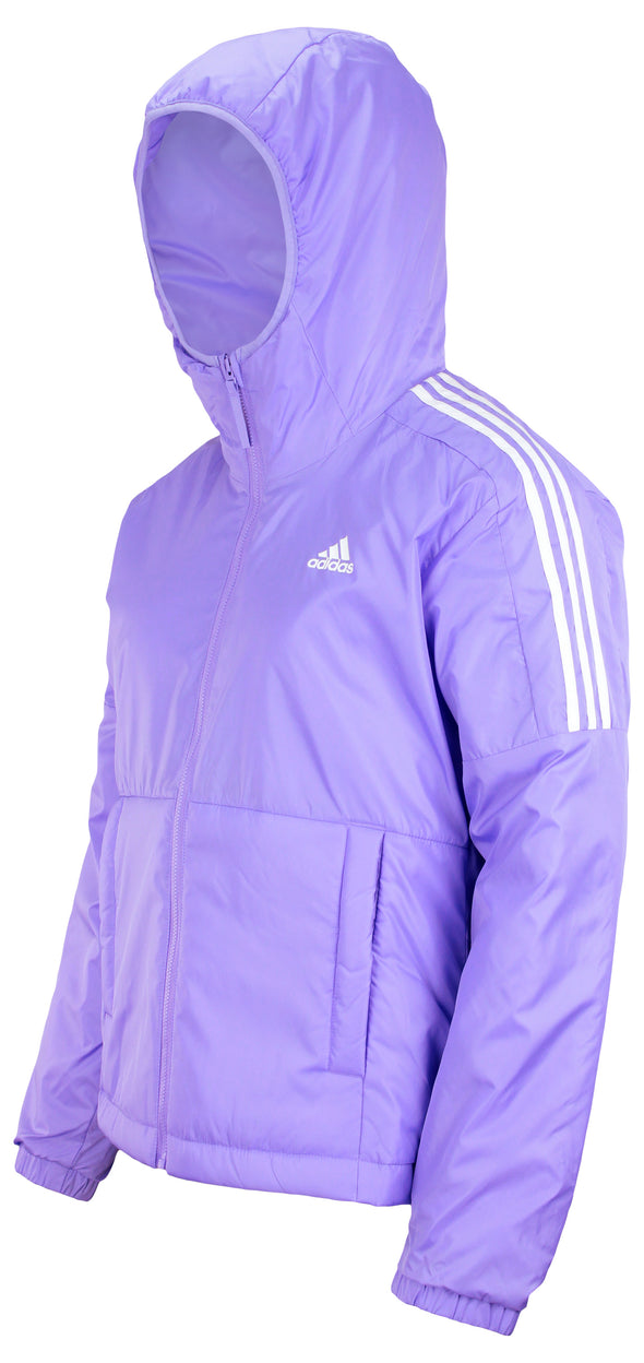 Adidas Women's Essential Hooded Midweight Full Zip Jacket, Color Options