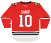 Reebok NHL Hockey Boys Kids Chicago Blackhawks Patrick Sharp #10 Replica Jersey, Red