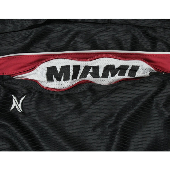 Zipway NBA Men's Big and Tall Miami Heat Mesh Shorts, Black