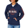 Zubaz NFL Women's Chicago Bears Marled Soft Pullover Hoodie