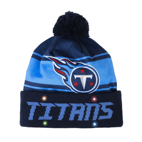 FOCO Adult's NFL Tennessee Titans Light Up Beanie