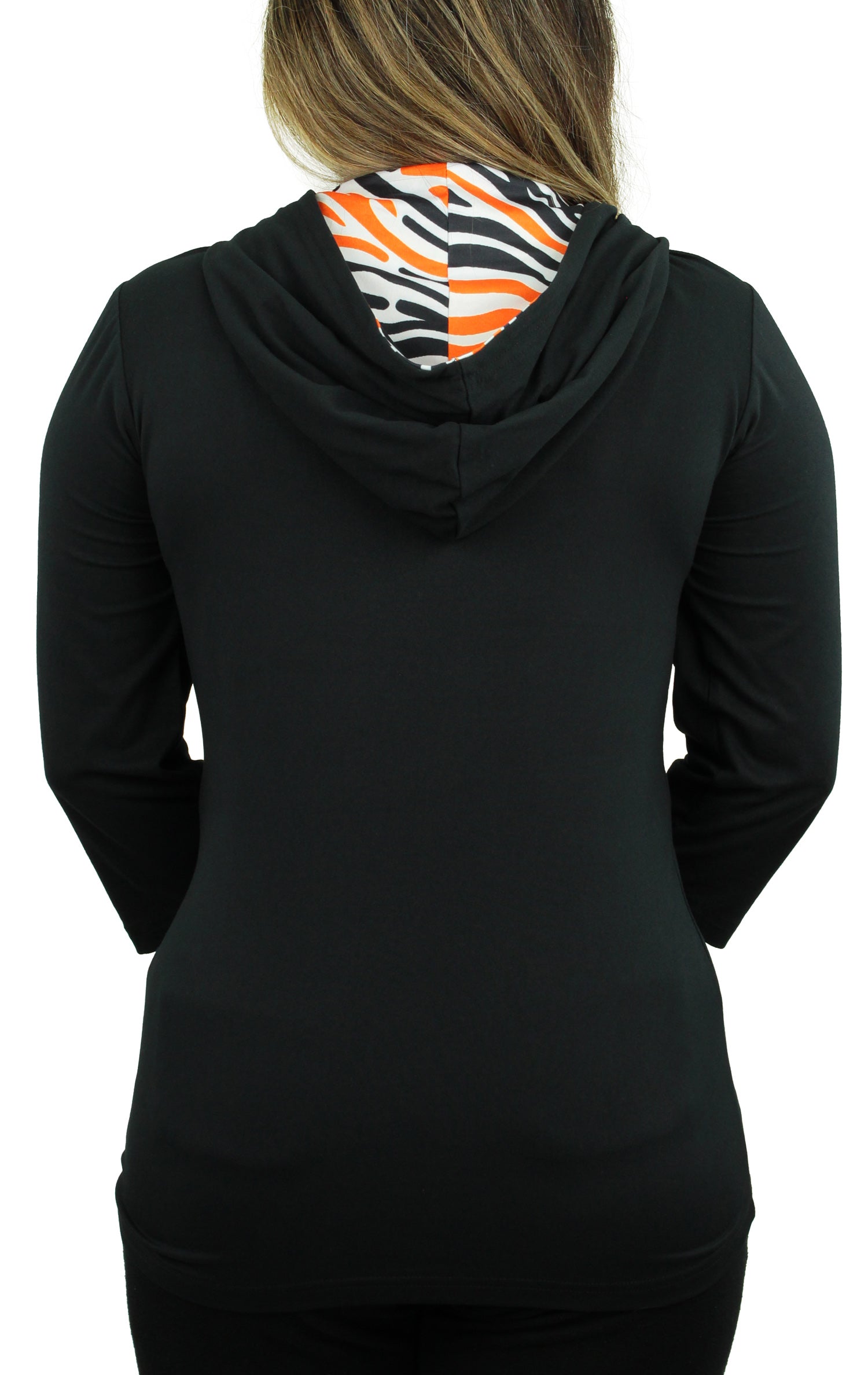 Cincinnati Bengals Fashion Colour Logo Hoodie - Womens