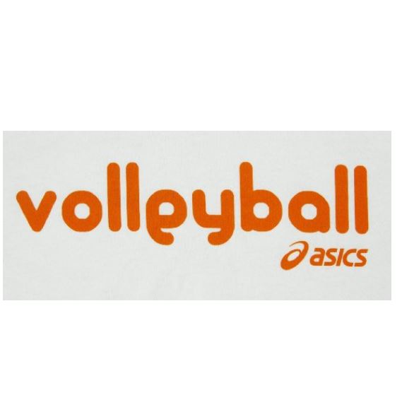 ASICS Women's Glamor Girl Volleyball T-Shirt Shirt Top Tee, White
