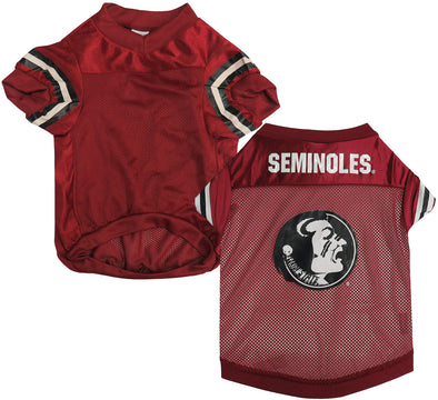 Sporty K-9 NCAA Florida State Seminoles Football Dog Jersey