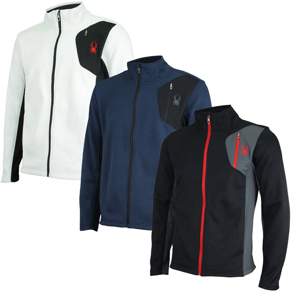 Spyder Men's Raider Full Zip Sweater, Color Options