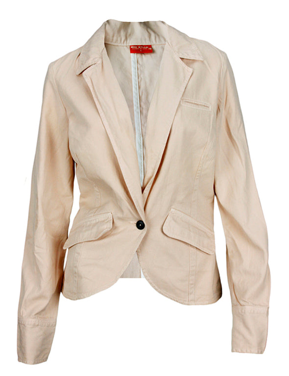 Big Star Women's Peach Jean Blazer