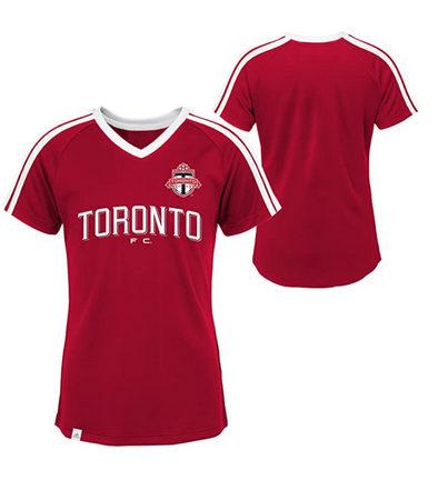 Adidas MLS Youth Girls (7-16) Toronto FC Short Sleeve Club Top