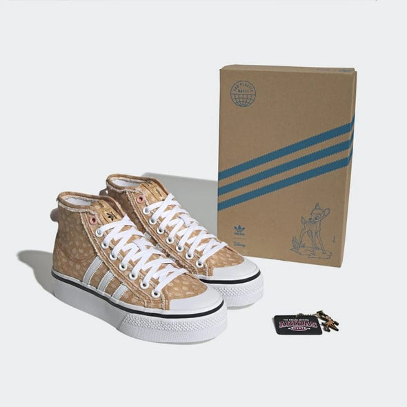 Adidas Women's Disney "Bambi" Nizza Platform Mid Shoes