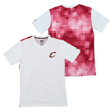 Zipway NBA Men's Cleveland Cavaliers Pixel V-Neck Short Sleeve T-Shirt