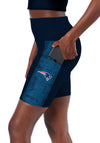 Certo By Northwest NFL Women's New England Patriots Method Bike Shorts, Navy
