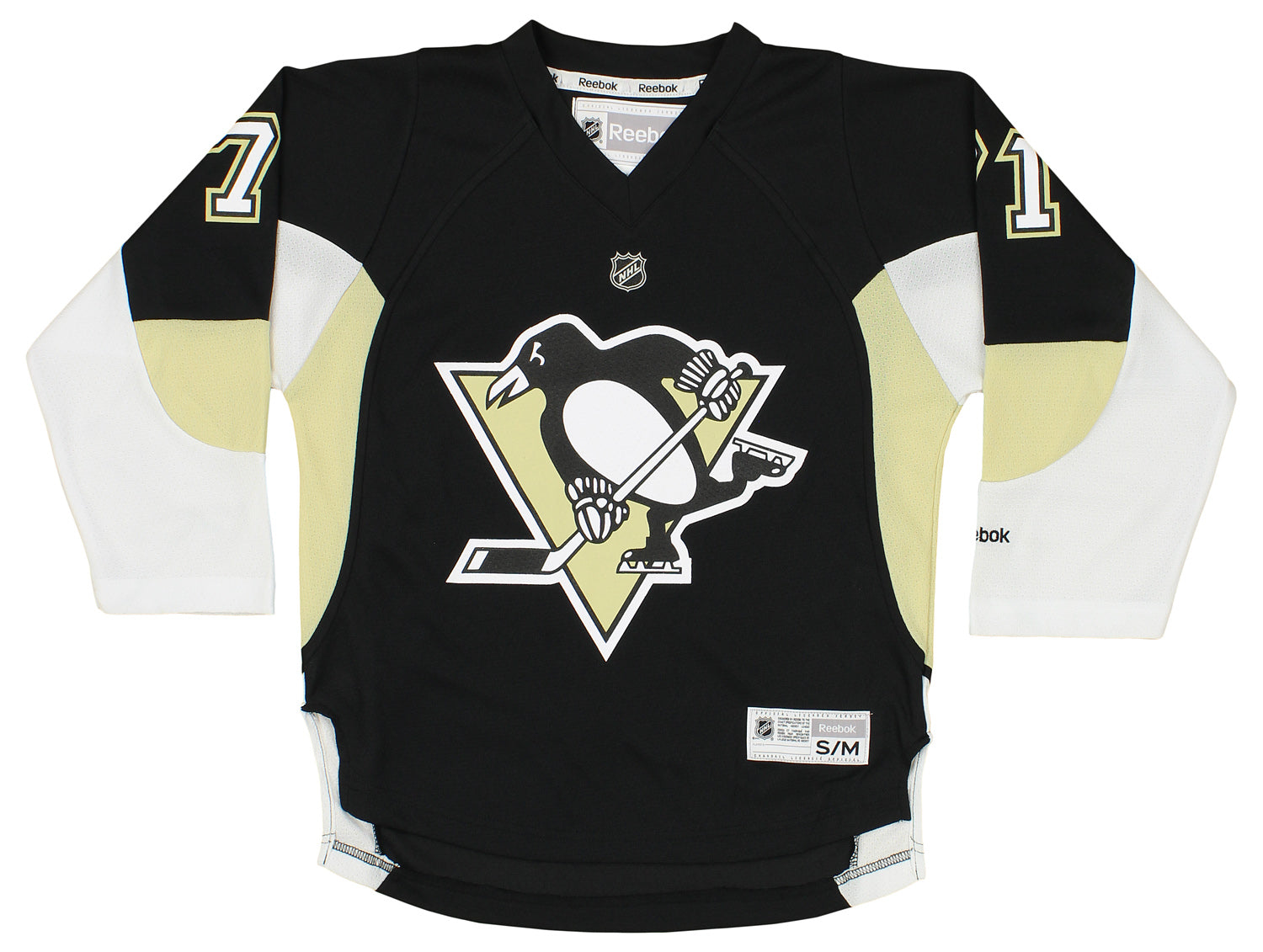 Reebok NHL Pittsburgh Penguins Evgeni Malkin #71 White Hockey