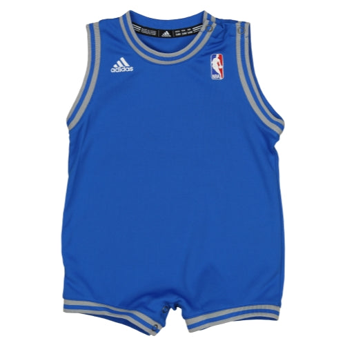 Adidas NBA Infants Dallas Mavericks Road Romper, Blue