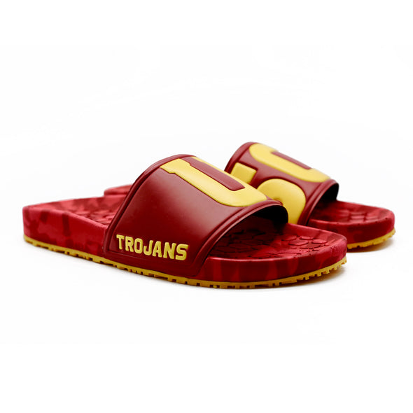 HYPE NCAA Unisex University of Southern California Trojans Slydr Slides Sandals