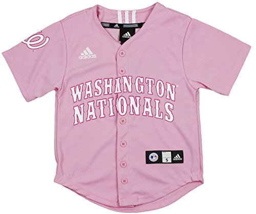 Adidas MLB Baseball Girls Washington Nationals Printed Jersey