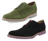 JD Fisk Victor Men's Oxfords Suede Lace Up Casual Dress Shoes - Two Colors