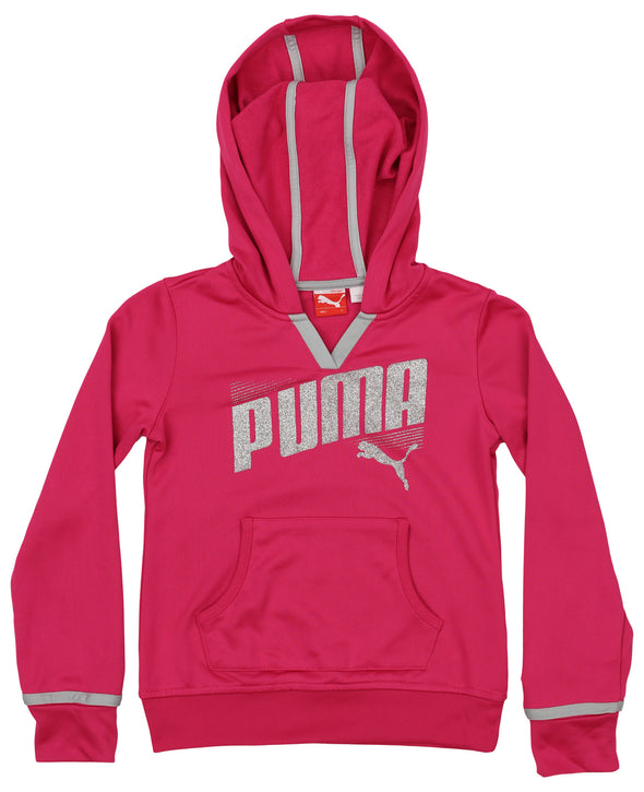 PUMA Big Girls' Core Active Pullover Hoodie