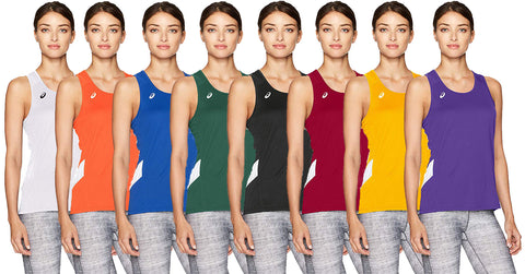 ASICS Women's Sweep Singlet Top, Color Options