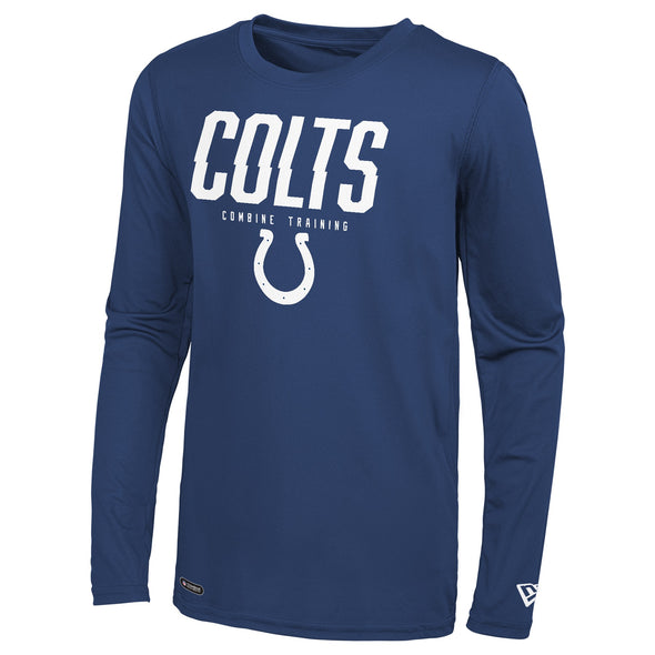 New Era NFL Men's Indianapolis Colts Split Line Long Sleeve Tee
