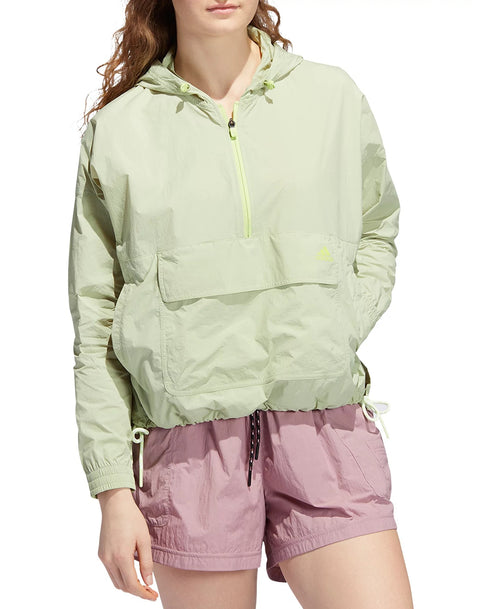 adidas Women's Utility Anorak Jacket, Magic Lime