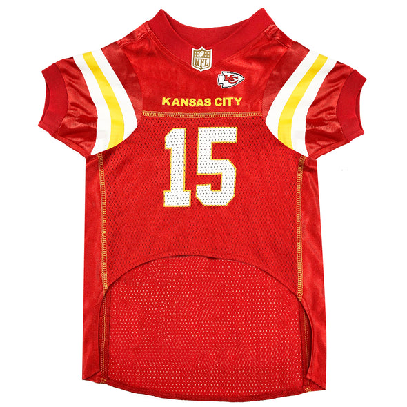 Pets First NFL Dogs & Cats Kansas City Chiefs Patrick Mahomes #15 Jersey