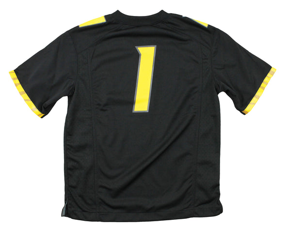 Nike NCAA Youth Boys Missouri Tigers #1 Football Jersey, Black