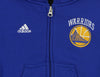 Adidas NBA Kids Golden State Warriors Pledge Fleece Full Zip Hoodie