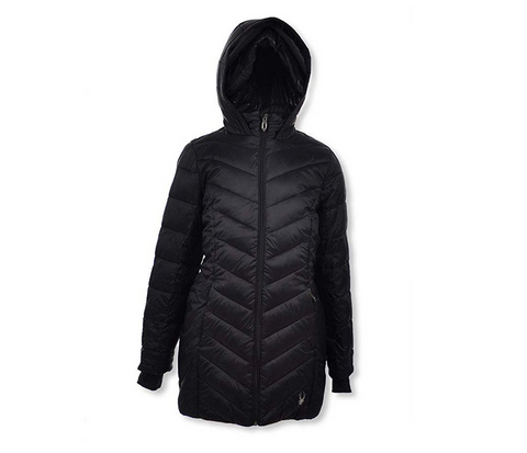 Spyder Youth Girls Cheveron Quileted Thermaweb Insulated Jacket, Color Options