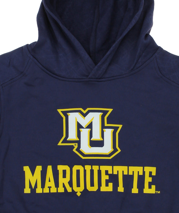 NCAA Youth Marquette Golden Eagles Performance Hoodie, Navy