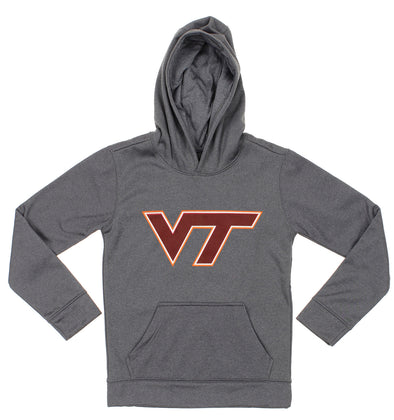 Outerstuff NCAA Youth Virginia Tech Hokies Pullover Grey Hoodie