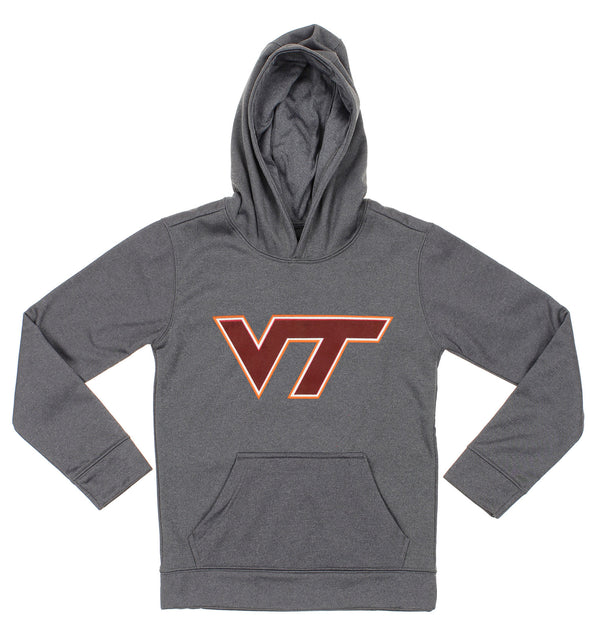 Outerstuff NCAA Youth Virginia Tech Hokies Pullover Grey Hoodie