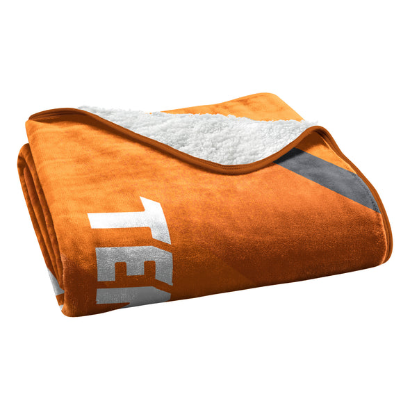 Northwest NCAA Tennessee Volunteers Silk Touch Sherpa Throw Blanket, 60"X80"