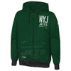 Outerstuff NFL Men's New York Jets Drop Back Performance Fleece Hoodie