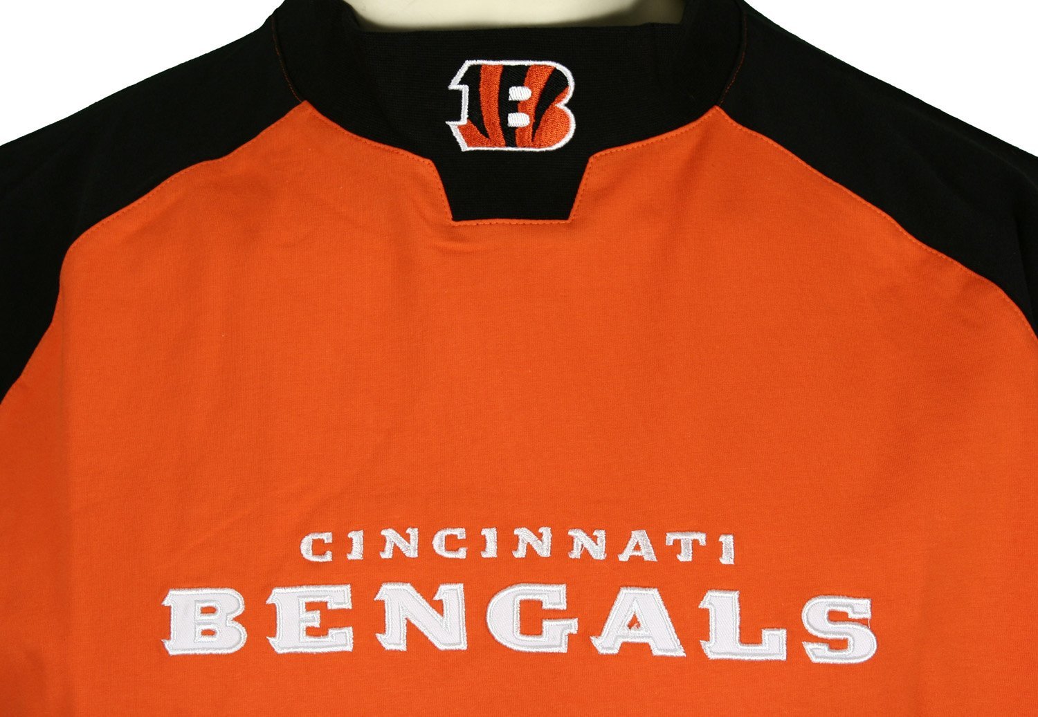 Reebok Cincinnati Bengals Embroidered LS T-Shirt –