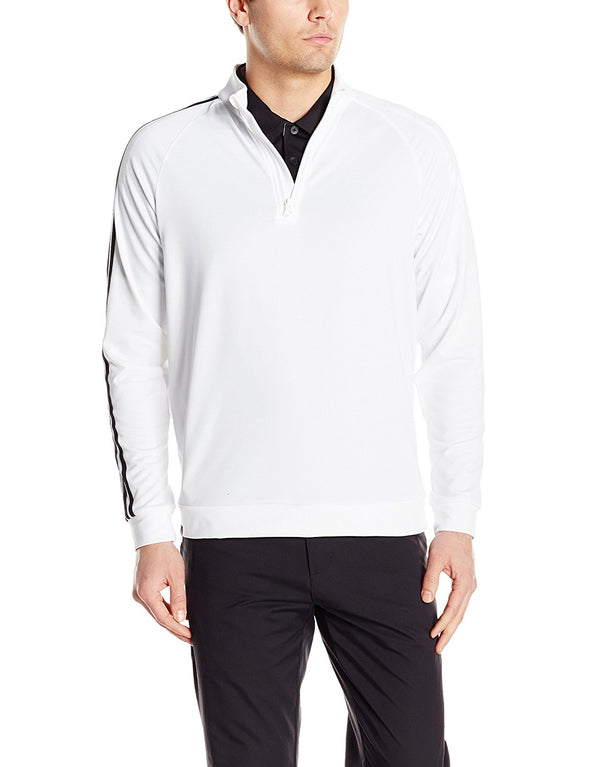 Adidas Golf Men's 3-Stripes 1/4 Zip Layering Top, Color Options