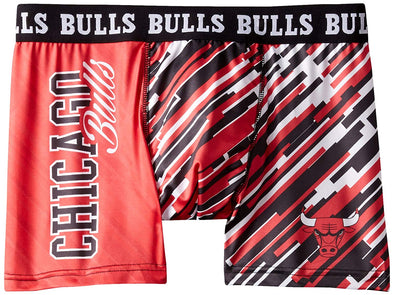 Klew Men's NBA Chicago Bulls Wordmark Underwear