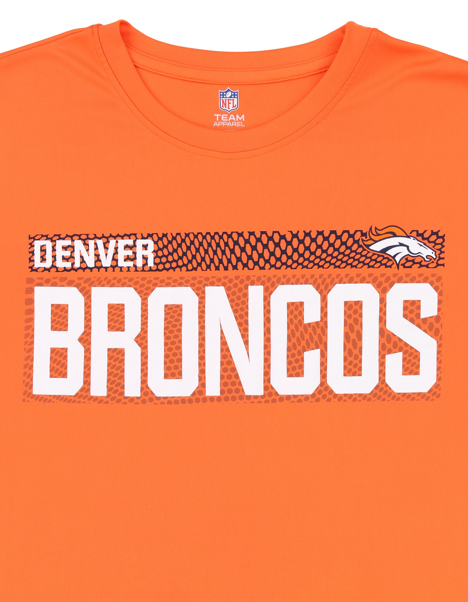 Denver Broncos Youth Divide T-Shirt - Orange