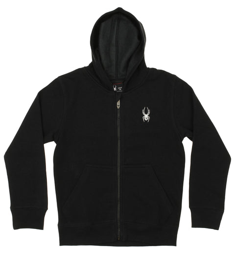 Spyder Youth Boys Full Zip Fleece Hoodie, Color Options