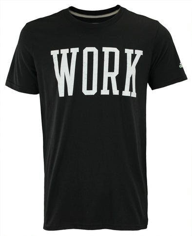 Adidas Men's 60/40 Go To Graphic Work Climalite Tee, Black