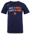 Nike NBA Youth (8-20) New York Knicks City Edition Dry Fit Short Sleeve Tee