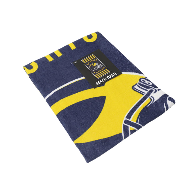 Northwest NCAA Michigan Wolverines "Stripes" Beach Towel, 30" x 60"