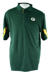 Reebok NFL Football Mens Green Bay Packers Team PlayDry Performance Polo Shirt